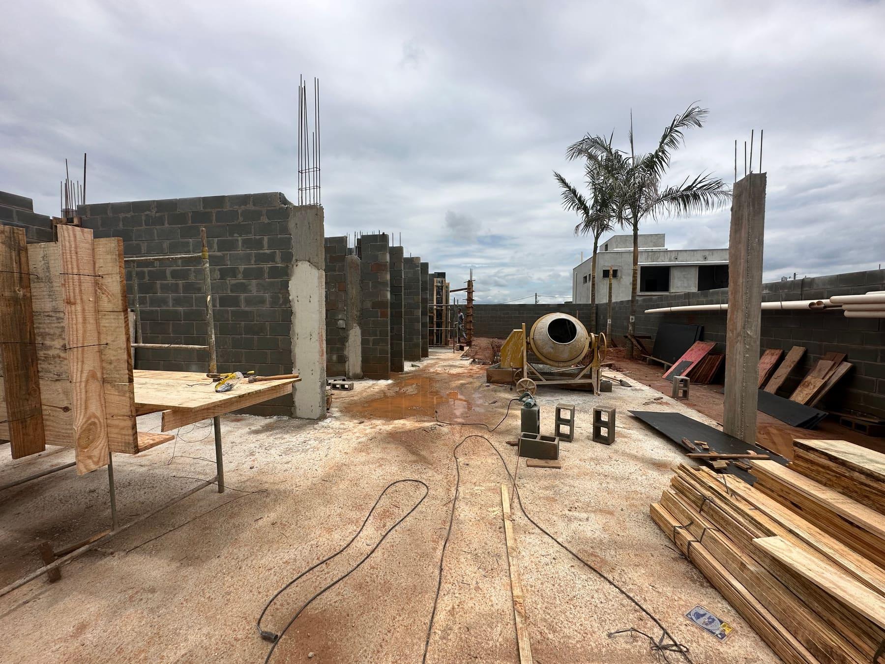 Andamento da obra, registro 05 de 29